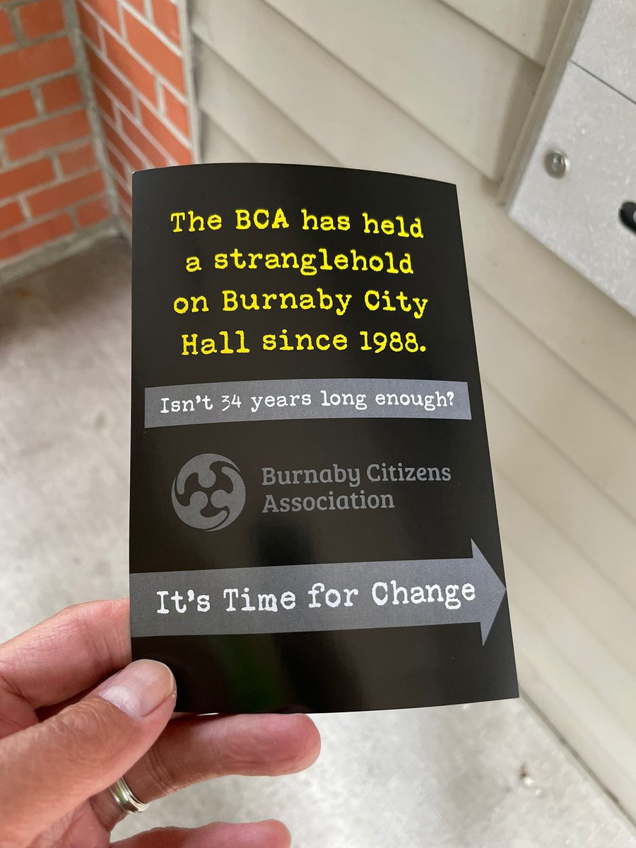 For 34 years BCA has controlled our city with an outcome that is not acceptable to anyone of us by any standards. Housing affordability and rental crisis has gone from bad to worst. Its time for CHANGE. <a href="/VoteOneBurnaby/">ONE Burnaby</a> policies addresses the issues our city is facing today.
