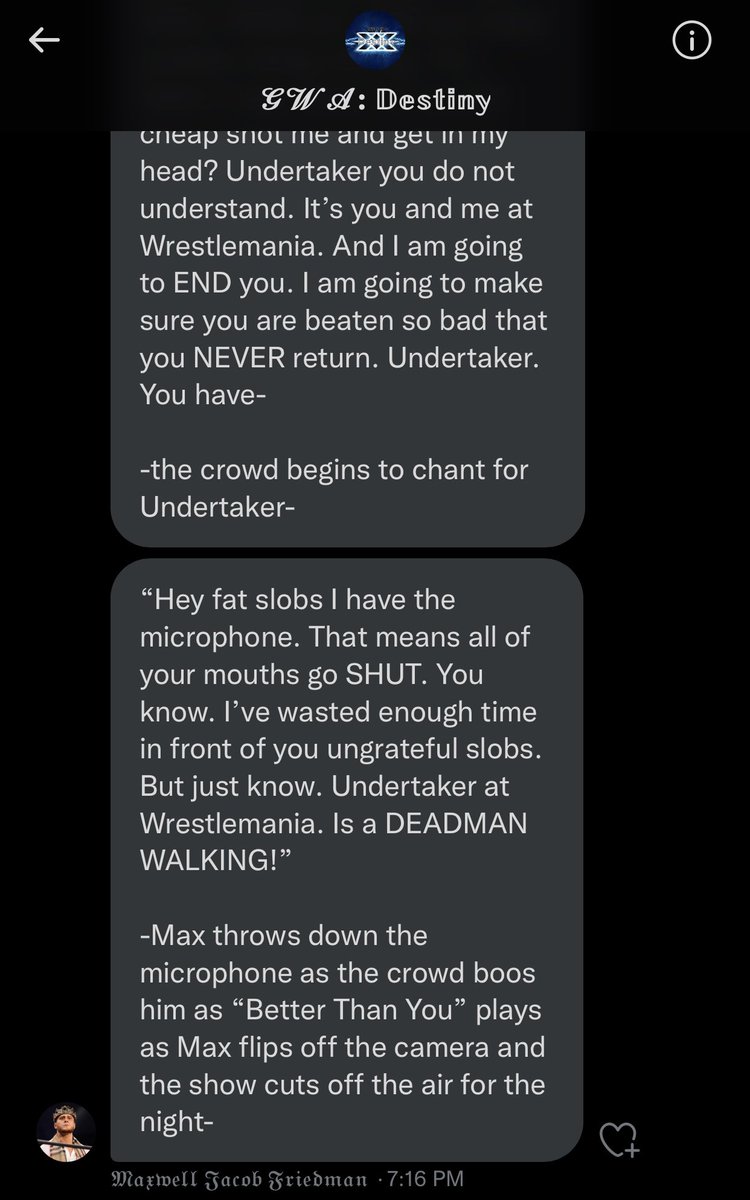 𝓖.𝓦.𝓐 tweet media