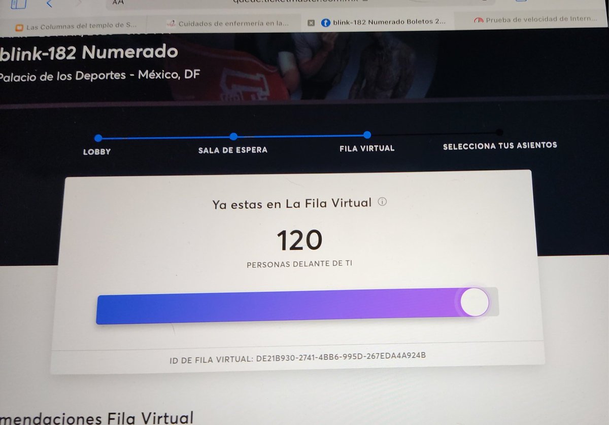 cronotropico's tweet photo. Así de cerca estuve... Y después de eso la página de  #Ticketmaster me pide disculpas porque "ocurrió algo inesperado" JAJAJAJA #Ticketmaster te odio https://t.co/10hjKB5myQ