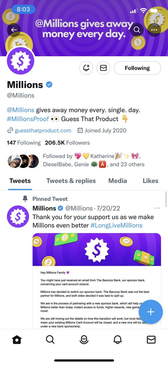 Hollybabette69's tweet photo. @Millions $hollybabette https://t.co/O8wjVVrUxu