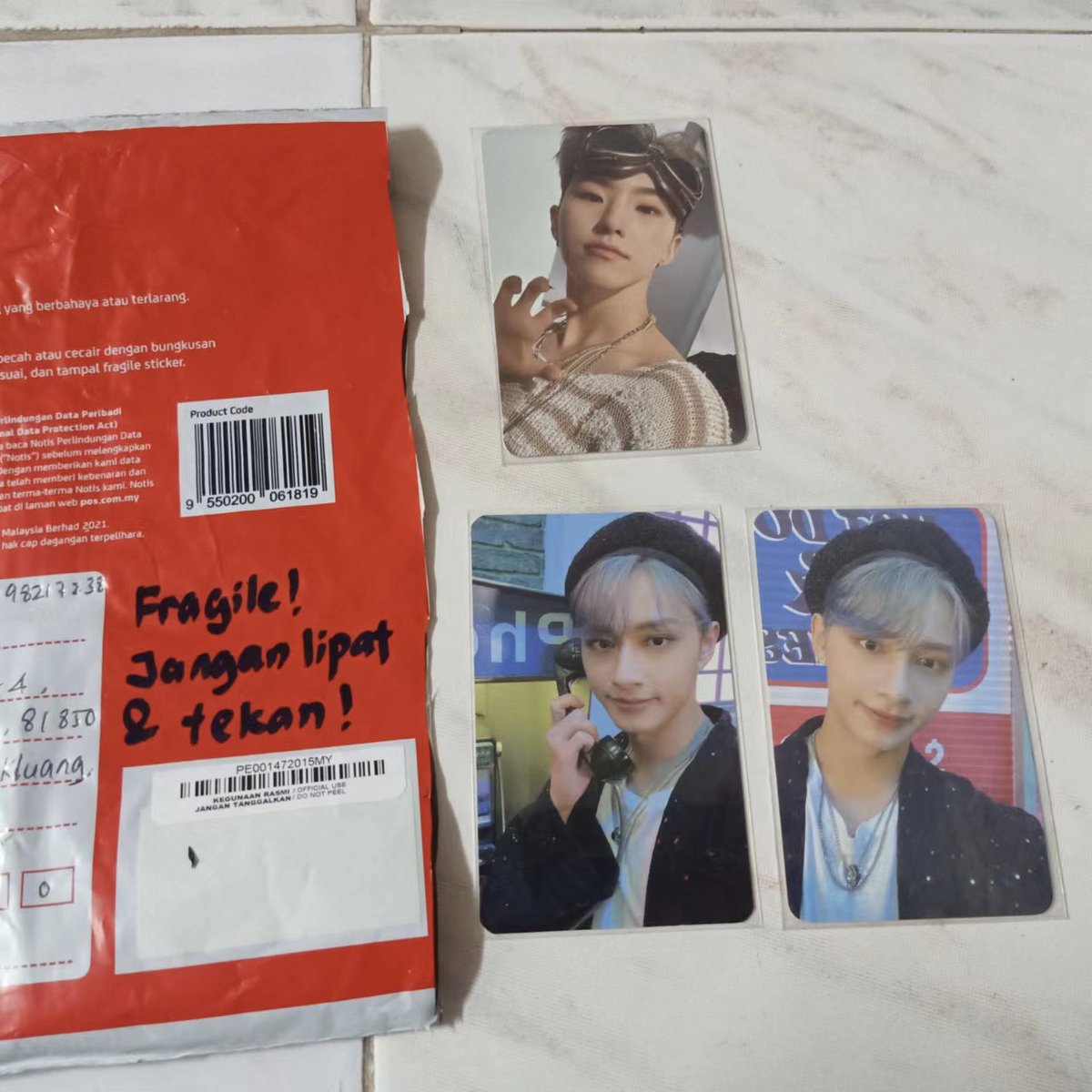 Lu98217238's tweet photo. #CHfeedback Thank you for selling! My babies arrived safe and sound ^^ @cheolhannn https://t.co/fqI6Qz0ZFl