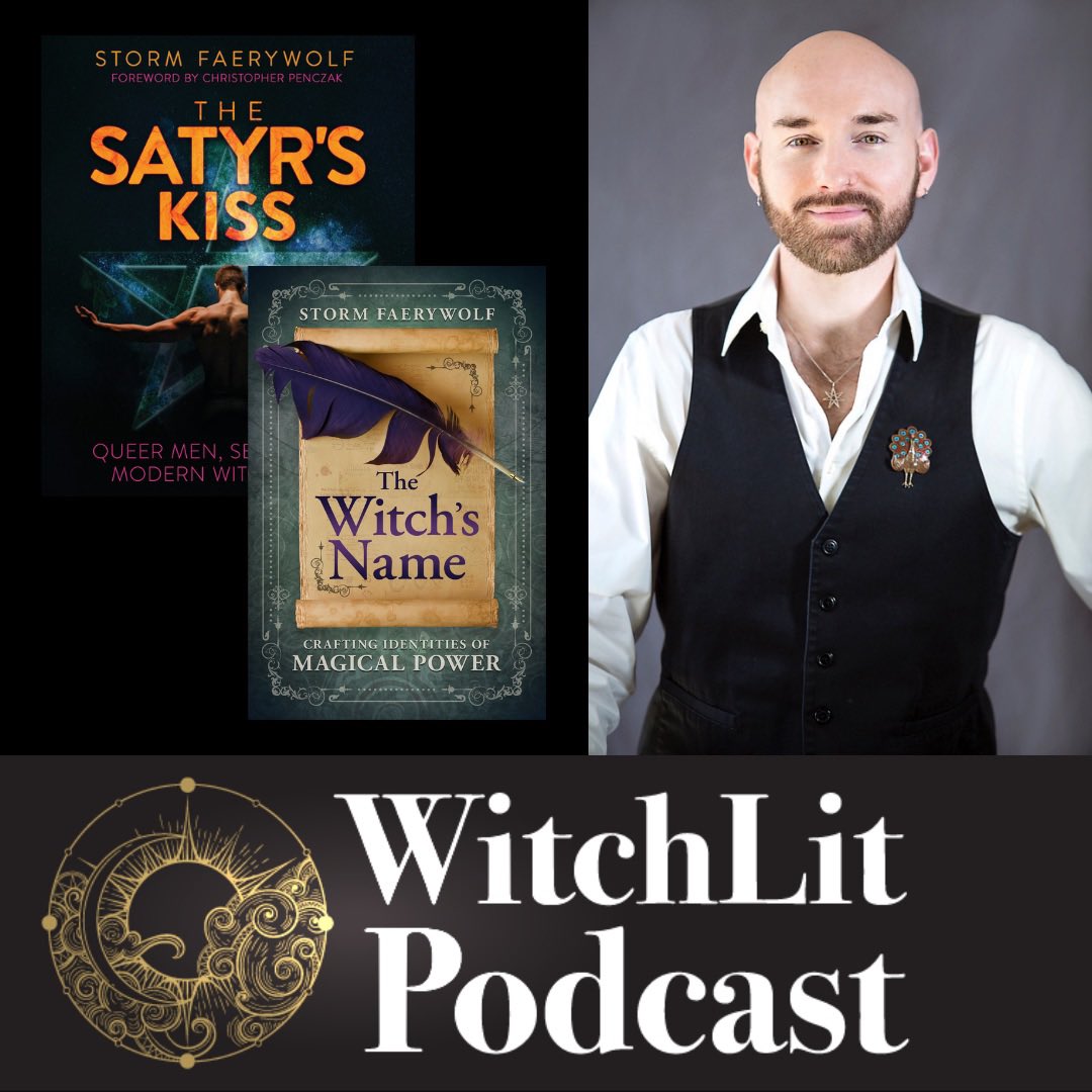New episode with <a href="/LlewellynBooks/">Llewellyn</a> author @StormFaerywolf We talked about moving from self publishing to traditional publishing, choosing names as writers and witches, and found ourselves on tangents about life in general.