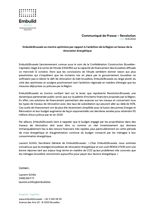 jcvanderhaegen's tweet photo. https://t.co/rTxpzDFq5n se montre optimiste par rapport à l’ambition de la Région de Bruxelles-capitale en faveur de la rénovation énergétique et réagit par rapport à l'étude publiée par @Agoriafr. @alainmaron @joel_sole @rudivervoort https://t.co/hsAXqX4UTZ