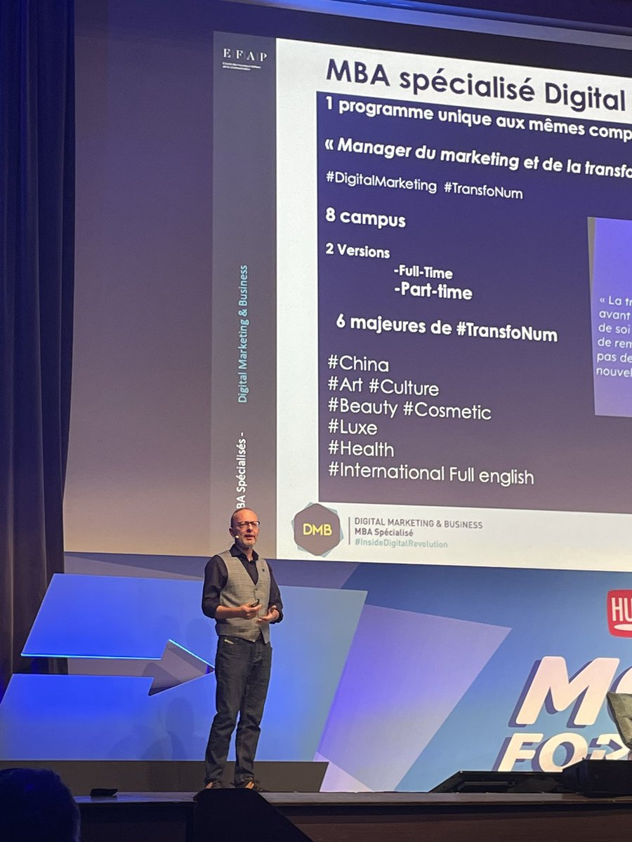 <a href="/VincentMontet/">Vincent MONTET</a> on live au #HUBFORUM2022 ! 

#MBADMB #tchoutchoulife #GoGoGo