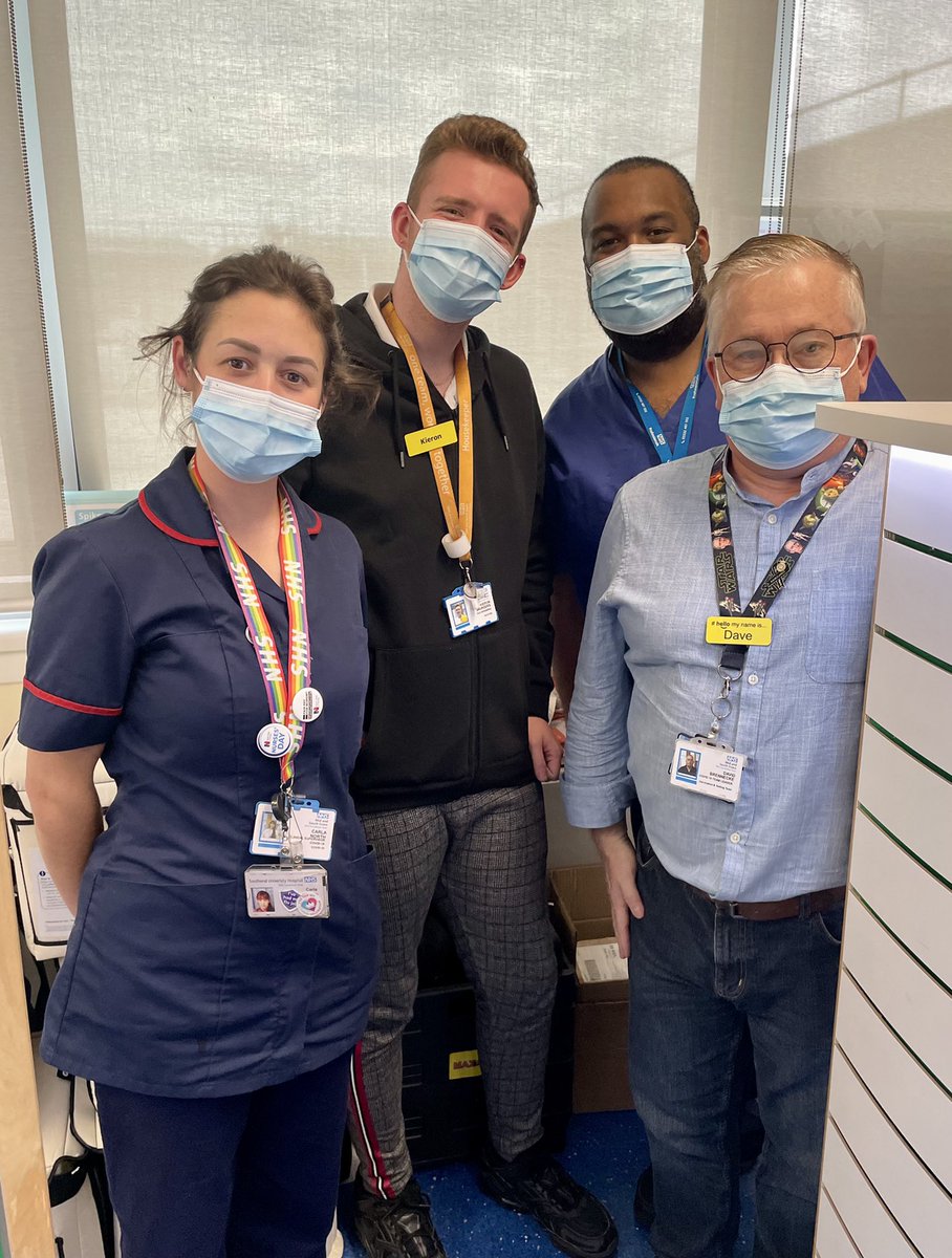 CEmWilliams's tweet photo. Thank you to the wonderful #vaccine team @MSEHospitals for a swift and friendly service today. All #Boosted @MStapleton03 ⭐️ https://t.co/HRAQrehXhd