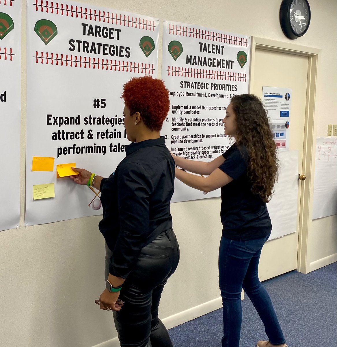 TMFortWorthISD's tweet photo. Triads-onboarders,recruiters, &amp; staffers connecting their work to department strategies. #HiringReimagined2022 @amramsey13 @penaraul @lezleylewis @YassminCLee #HappyHumanReaourceDay https://t.co/yB2AqNRERB