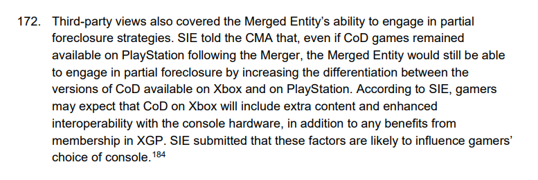 KoreaXBOXnews's tweet photo. Sony's requirements to allow MS to acquire Activision:

For CoD for Xbox:
- No extra content that is not available on PlayStation.
- No hardware enhancements better than PlayStation.
- No Xbox Game Pass benefits. https://t.co/FfW0ImgJC0
