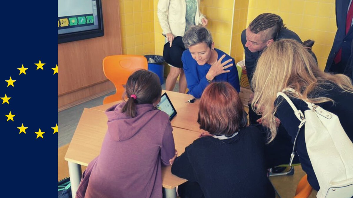 It is a core thing to know how digital works. That’s why #Digital #skills is n°1 priority. Our 2023 🇪🇺 #YearOfSkills means more investments in education &amp; upskilling to make our #Digital and #Green transitions really work on the ground, in reality. More 👉bit.ly/3CuQAEO