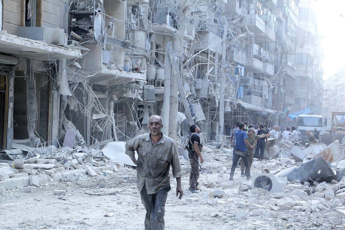 QUSAY_NOOR_'s tweet photo. This MONSTER, Sergei Surovikin, has previously led Russian forces in Syria and was accused of overseeing a brutal bombardment that destroyed much of the city of Aleppo. He ordered air strikes that targeted civilians. He is referred to as "General Armageddon" by his colleagues https://t.co/NKBUwe8fRd