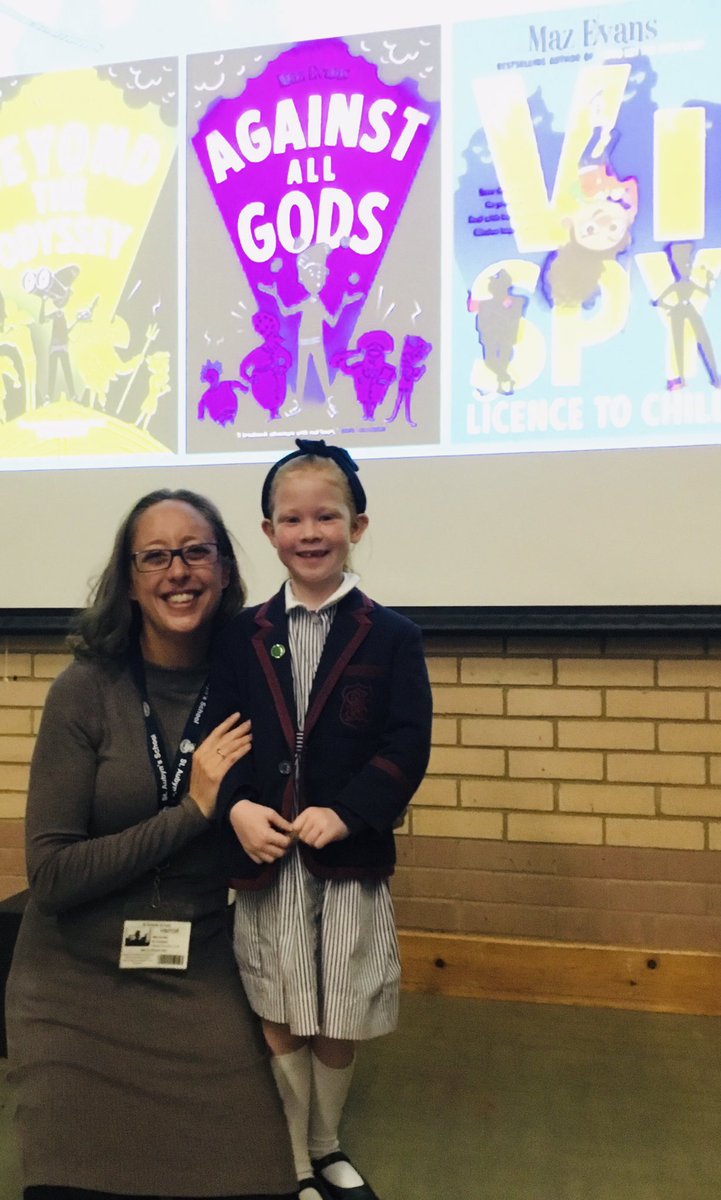 StAubynsLibrary's tweet image. Thank you for a fantastic visit @MaryAliceEvans! Pupils are absolutely buzzing and were desperate to tell us how funny you are! Lots of children left school happily clutching a #ViSpy and not a library copy remains on the shelf. #AuthorVisit #Library #SchoolLibrary