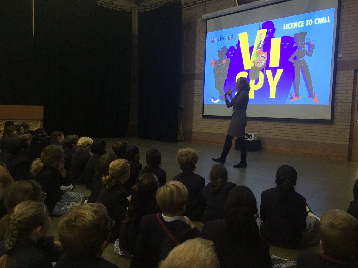 StAubynsLibrary's tweet image. Thank you for a fantastic visit @MaryAliceEvans! Pupils are absolutely buzzing and were desperate to tell us how funny you are! Lots of children left school happily clutching a #ViSpy and not a library copy remains on the shelf. #AuthorVisit #Library #SchoolLibrary