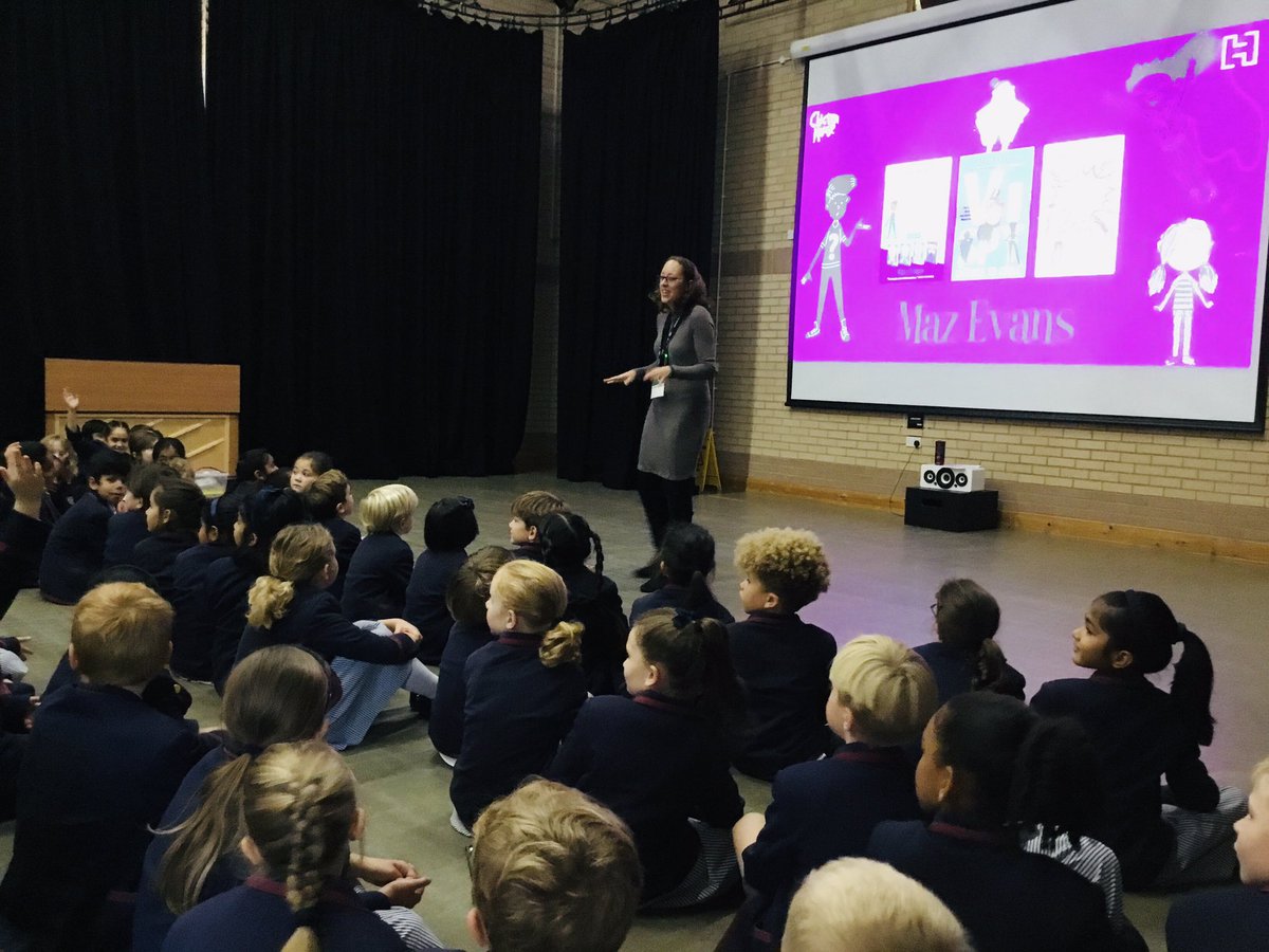 StAubynsLibrary's tweet image. Thank you for a fantastic visit @MaryAliceEvans! Pupils are absolutely buzzing and were desperate to tell us how funny you are! Lots of children left school happily clutching a #ViSpy and not a library copy remains on the shelf. #AuthorVisit #Library #SchoolLibrary