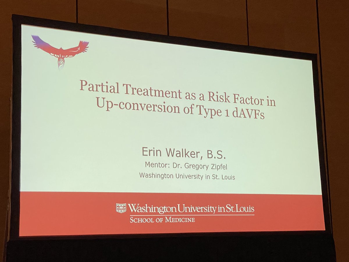 Anja Srienc (@anjasrienc) on Twitter photo Great talk by <a href="/erinscope/">Erin Walker</a> <a href="/CNS_Update/">CNS</a> on her summer project on up-conversion of type 1 dAVF after partial treatment. So proud of you, Erin!!!
#2022CNS
#CONDOR
<a href="/cvsection/">CV Section</a> <a href="/GregoryZipfel/">Gregory Zipfel</a> <a href="/amsobns/">The American Society of Black Neurosurgeons, Inc.</a> <a href="/WashUNeurosurg/">WashU Med Taylor Family Department of Neurosurgery</a> @UofSCSOMG Great talk by <a href="/erinscope/">Erin Walker</a> <a href="/CNS_Update/">CNS</a> on her summer project on up-conversion of type 1 dAVF after partial treatment. So proud of you, Erin!!!
#2022CNS
#CONDOR
<a href="/cvsection/">CV Section</a> <a href="/GregoryZipfel/">Gregory Zipfel</a> <a href="/amsobns/">The American Society of Black Neurosurgeons, Inc.</a> <a href="/WashUNeurosurg/">WashU Med Taylor Family Department of Neurosurgery</a> @UofSCSOMG