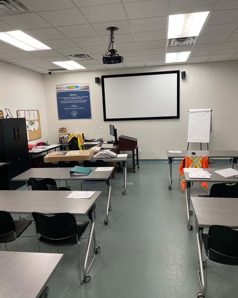 _Attridge's tweet photo. Don’t have you BZ or CZ license? No worries we have our own classroom and teachers to help you with that! Come join our team! #attridgetransportation #safetyinmotion https://t.co/Hlqq6oCa92
