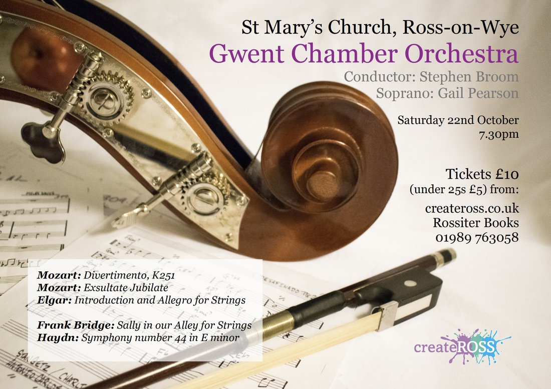 Fabulous concert coming up, not to be missed. In the beautiful surroundings of St Mary's Parish Church. #rossonwye #Herefordshire #ChamberMusic #Mozart #Elgar #WyeValley #VisitHerefordshire #DeanWye
