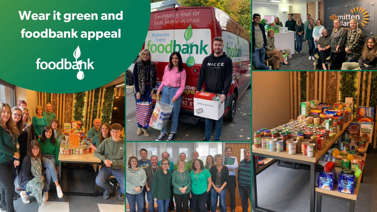 DJHAdvisers's tweet image. Over the last month, our Stoke, Manchester and Walsall offices have been collecting much needed items to donate to local FoodBanks, and thanks to the generosity of our team we've been able to donate hundreds of food items to support them.

#GivingBackTogether