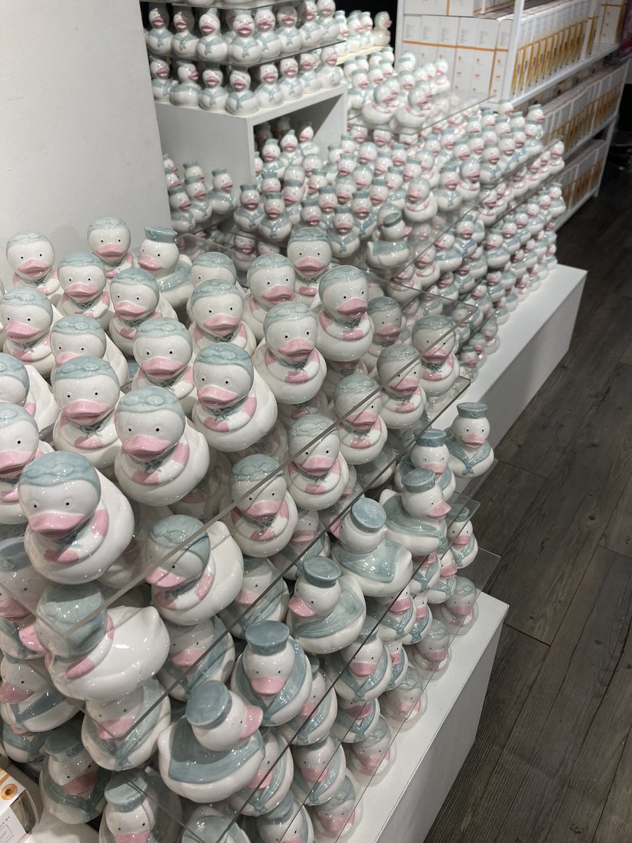 DrCalebJacobson's tweet photo. I was confused what anyone would want with one of these ducks. And even more confused why this store stocked so many. 🤷🏻‍♂️ what am I missing. https://t.co/DozG2WjcS4