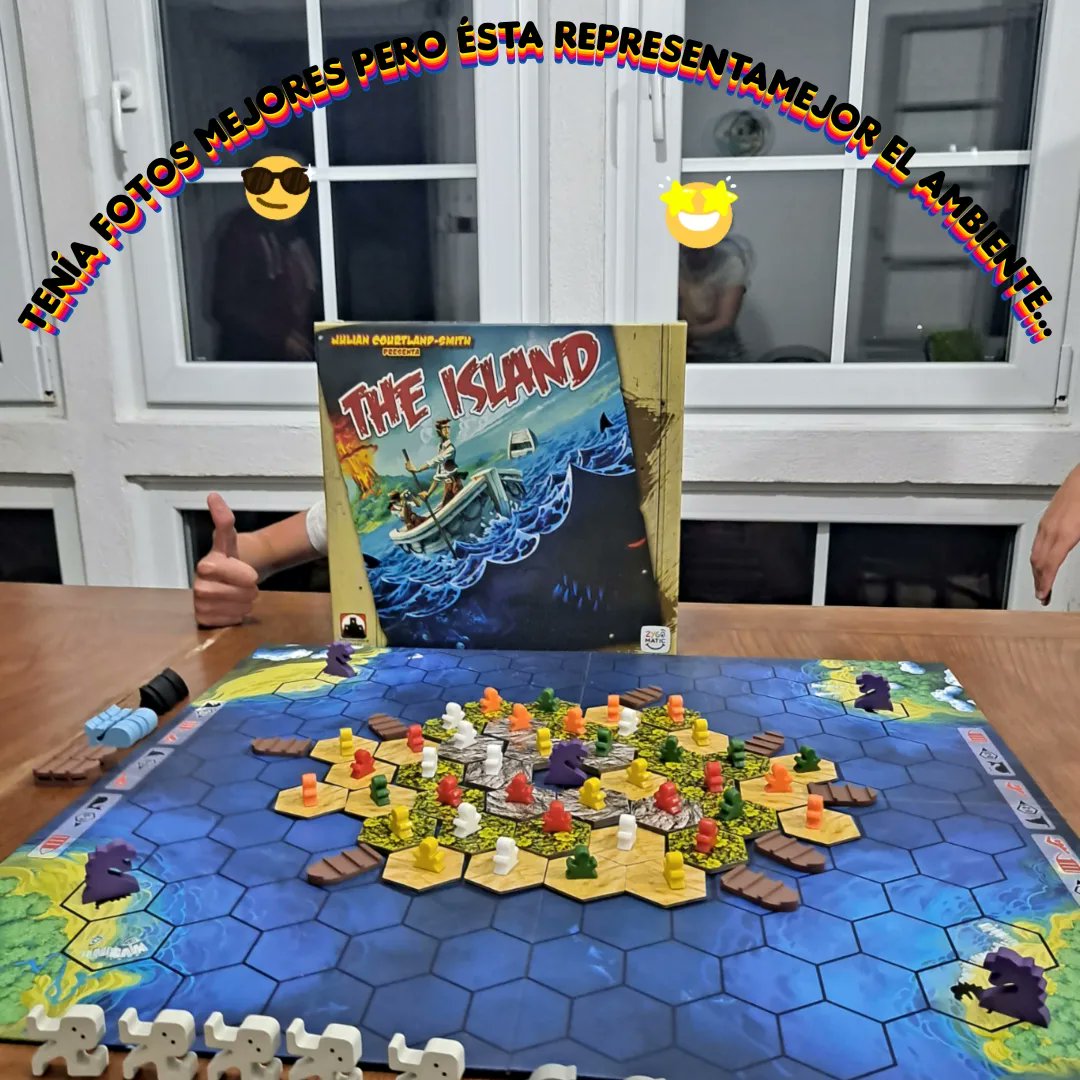 Imagina7Soles's tweet photo. #TheIsland expansiones #StrikesBack @ZygomaticGames @StrongholdGames
La experiencia se resume en dos palabras ¡menuda carnicería! 🤣🤣🤣
Sólo por poder aumentar en 2 el número de jugadores merece la pena comprar las expansiones.
Comprado en @CapuaHobbys
https://t.co/qOI6f62Vw7 https://t.co/yyDYFtXdhK