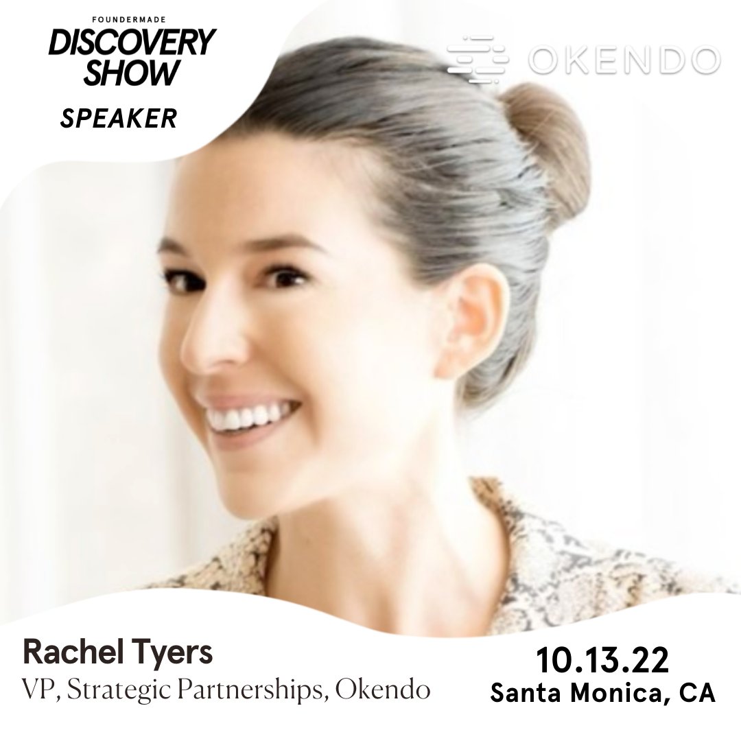 We're excited to be speaking at @FounderMade tomorrow! Join us in 'How to Form the Brands of Tomorrow Through Innovation' with our SVP of Strategic Partnerships, Rachel Tyers, & 5 other DTC brands on a compelling topic about innovation. Learn more: hubs.la/Q01pyPhn0