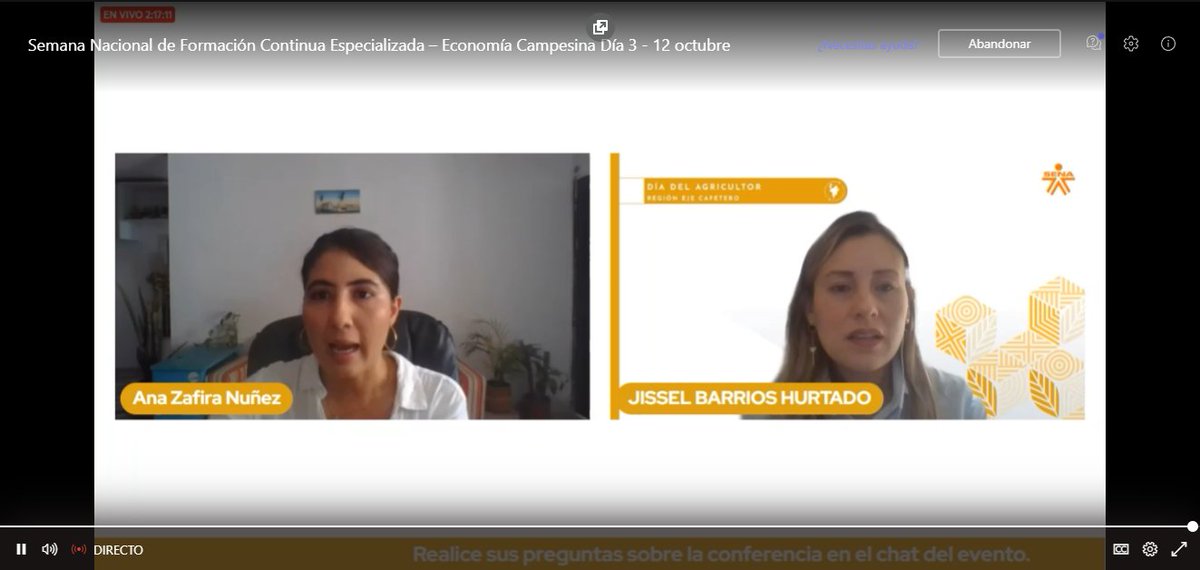 ConacedSena's tweet photo. #CONACEDSENA Bogotá conectados compartiendo conocimiento 🤓 #Sabíasque actualmente existen 85 mesas sectoriales de los sectores Industrial, Comercio Servicios y Agro? Te contamos más en https://t.co/I28amNPTxM #ConectandoSectores #SENAConLasEmpresas
#SemanaNacionalPFCE #Agicultor https://t.co/GuJ4pDWJzL