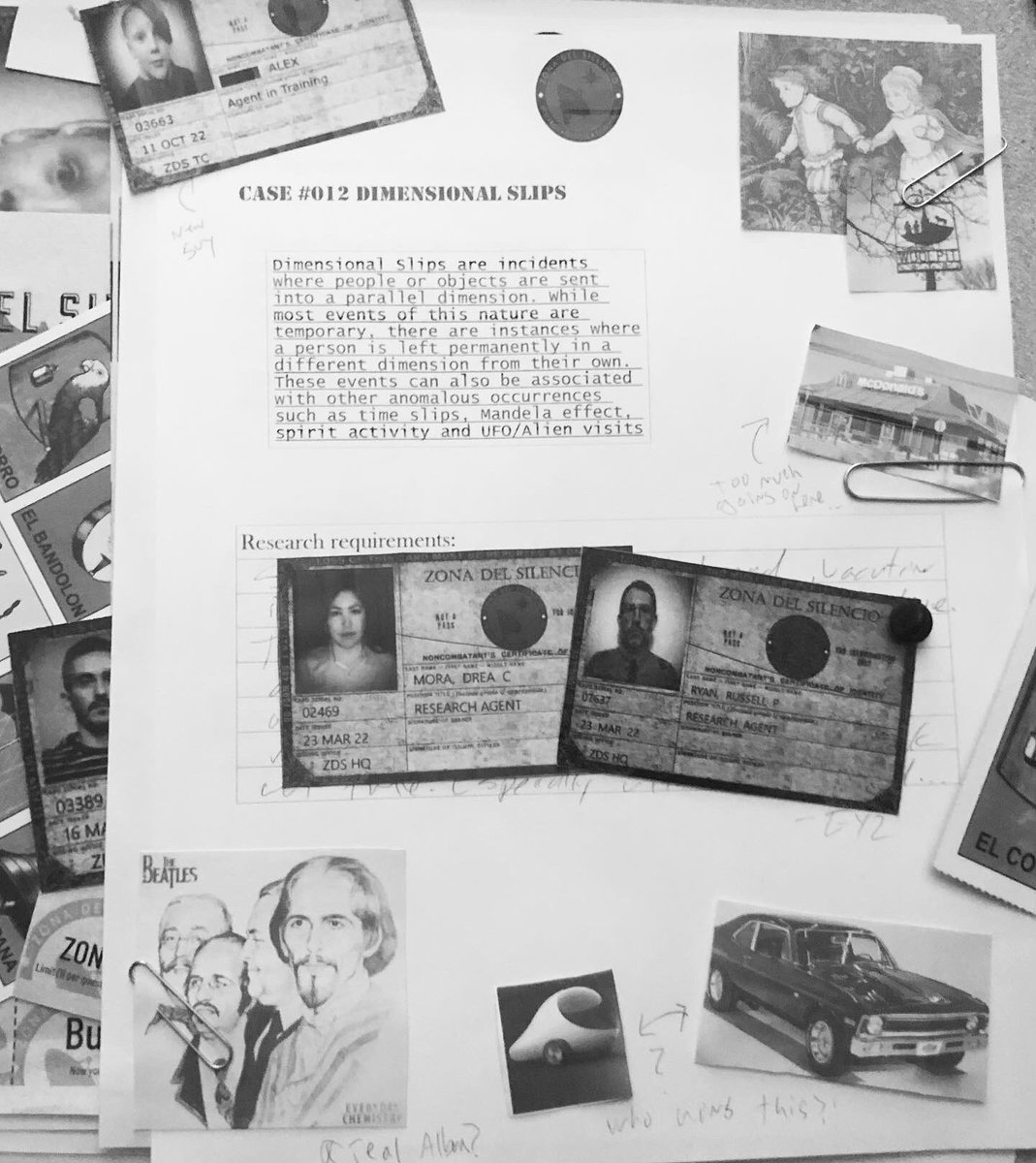 Case #012 Dimensional Slips is now available to podcast listeners. Agents Mora and Ryan resume their research in the Zona del Silencio as they study the phenomenon of dimensional slips.

open.spotify.com/episode/2KvLeW…