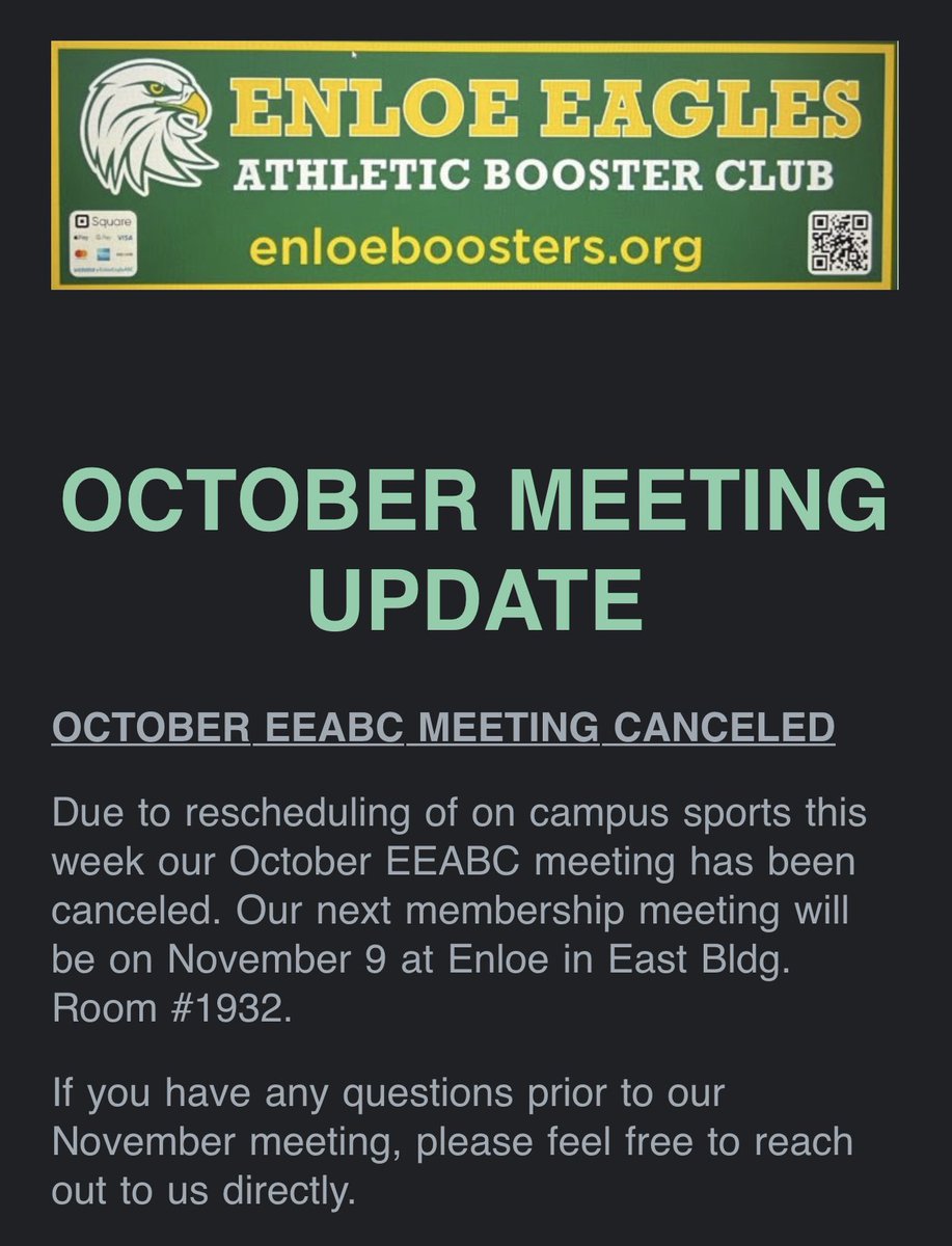 Enloe Eagles Athletic Booster Club tweet media