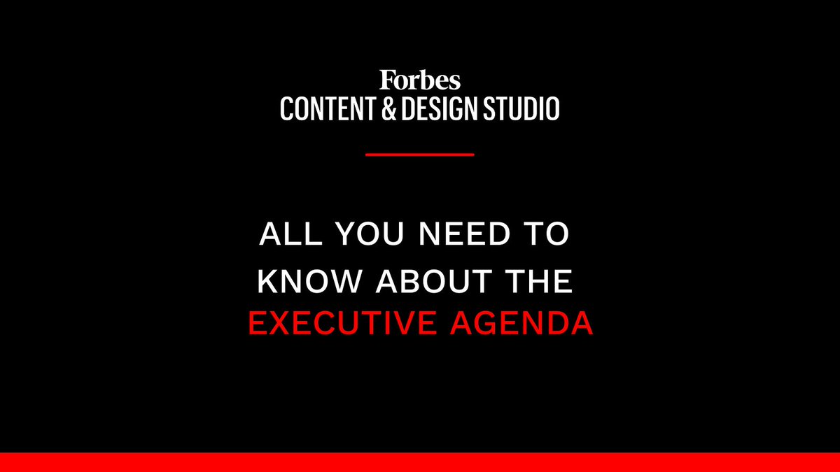 Forbes_Studio's tweet image. Connect to your target audience by featuring insights from one of your executives on @Forbes.com with @Forbes_Studio&apos;s Executive Agenda. Here&apos;s all you need to know about one of our newest content solutions.

#Forbes #ThoughtLeadership #ForbesContentMarketing