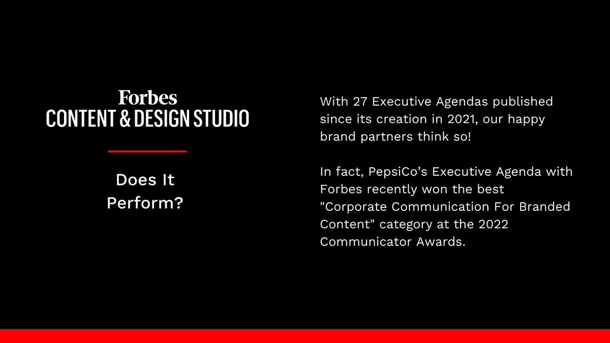 Connect to your target audience by featuring insights from one of your executives on @Forbes.com with @Forbes_Studio's Executive Agenda. Here's all you need to know about one of our newest content solutions. #Forbes #ThoughtLeadership #ForbesContentMarketing