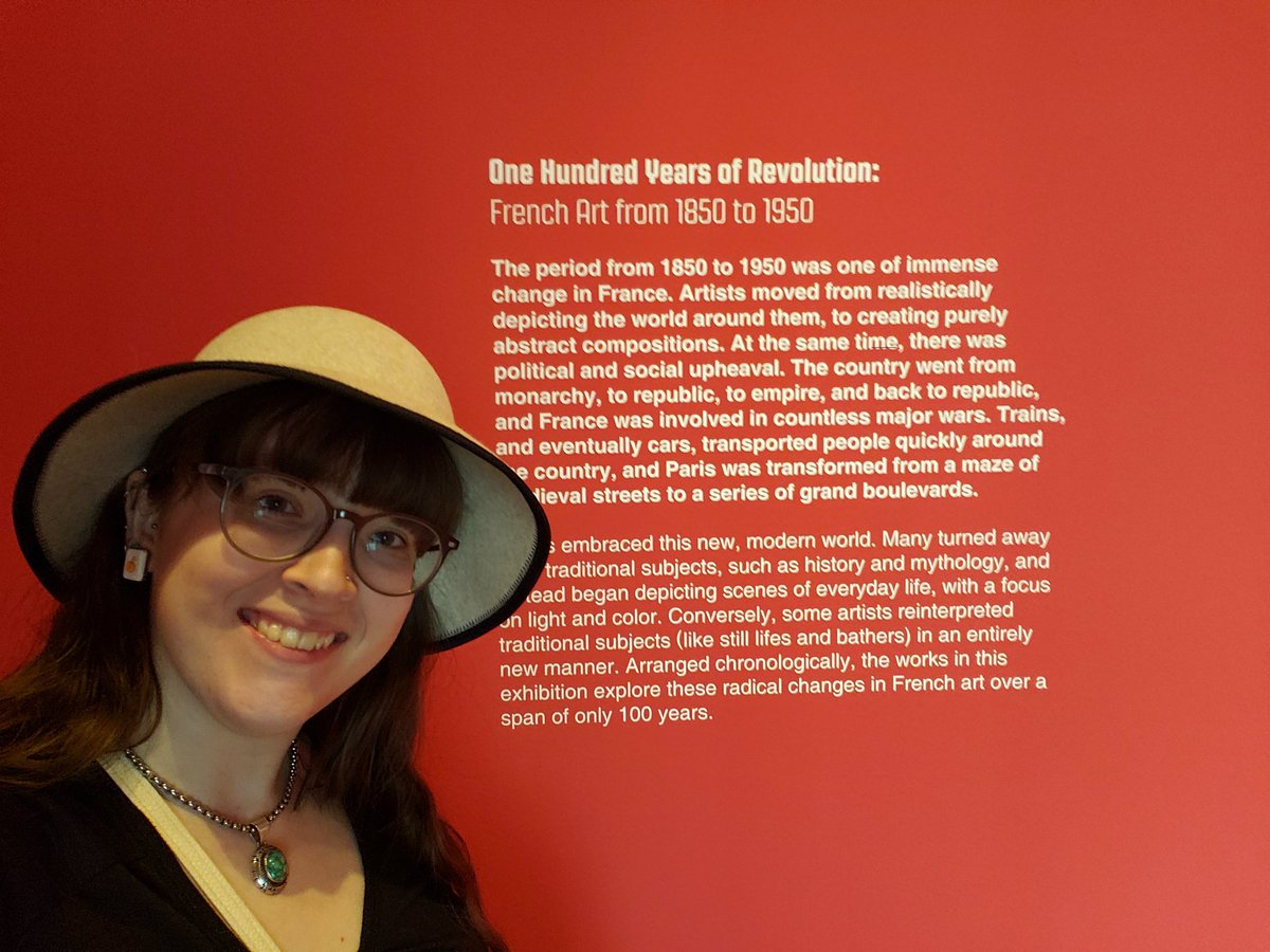 rayraysheppard's tweet photo. Had a great time yesterday at @OKCMOA ! The Chihuly exhibit was breathtaking and I loved the new French exhibit 😍 @TravelOK #Oklahoma #history #art #artmuseum #museum #AMustVisit https://t.co/dZDL7r6CPj