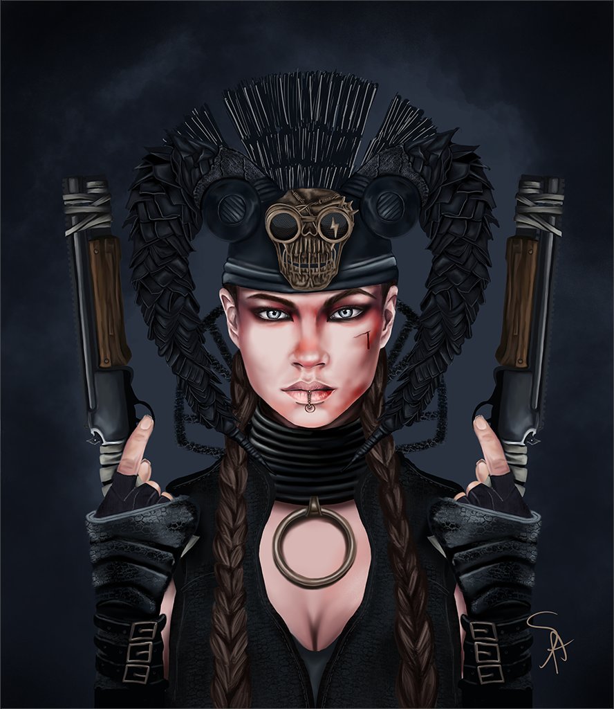 SandraAcostaArt's tweet photo. 2 piece left from my Girls of Reckoning Collection thanks to @Oggooo who snatched up Karma.
NYX and Hellcat are available and looking for another badass collector.
0.2ETH reserve
https://t.co/iQYgEcS2yh
#KatoKrew #KatoOGgo #OGCollective #dacshare #WomeninNFTs https://t.co/nDkeruuXlK