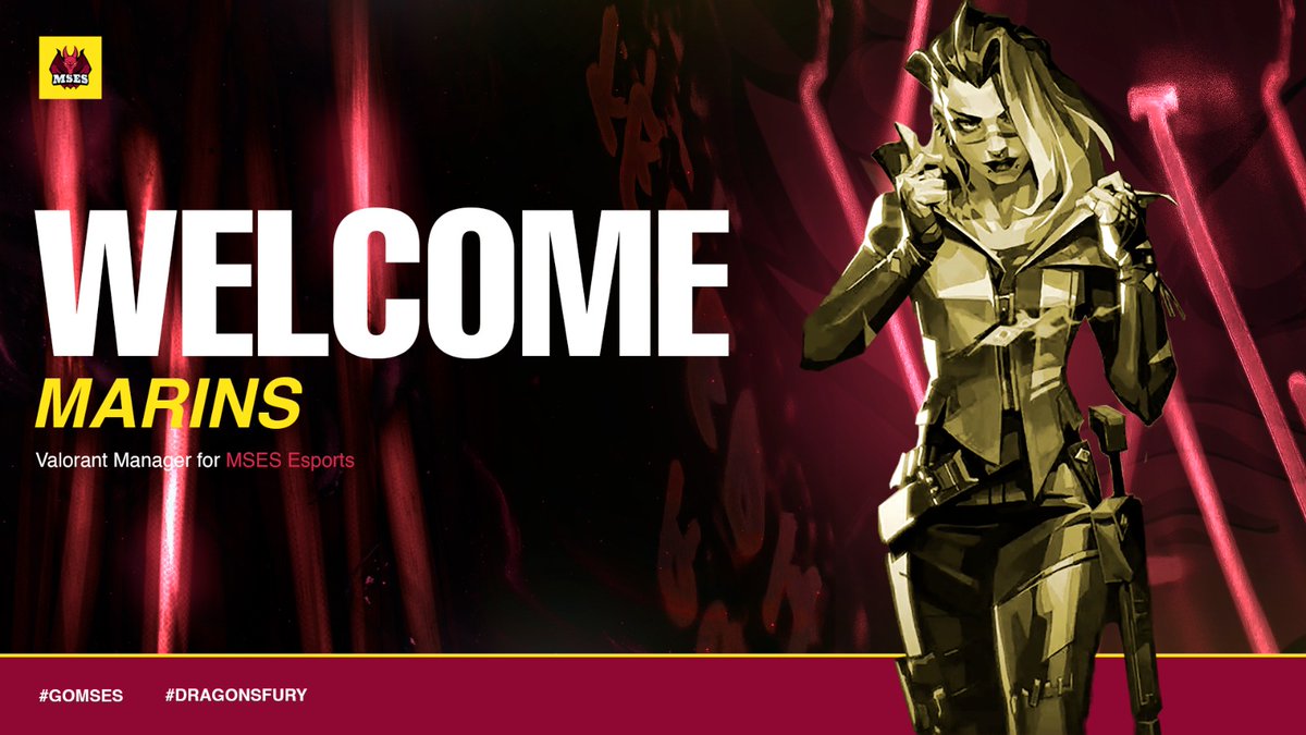 mses_org's tweet photo. #Presentación

Hoy es un día especial, damos la bienvenida a la familia a nuestra nueva mánager de #Valorant

Bienvenida a la cueva de los dragones @Mariiins20 ❤🖤

✅ Entrega
✅ Experiencia
✅ Trabajo

#DragonFury
#GoMses https://t.co/GRFEu6twXd