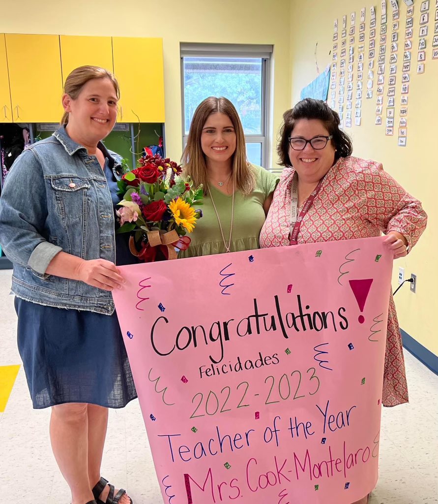Marie Riviere (@rivierees) on Twitter photo Congratulations to our Teacher of the Year, Casey Cook - Montelaro! This is her 13th year in education and her 10th year at <a href="/RiviereES/">Marie Riviere</a> . Congratulations to our Teacher of the Year, Casey Cook - Montelaro! This is her 13th year in education and her 10th year at <a href="/RiviereES/">Marie Riviere</a> .