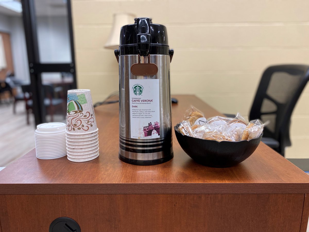 Thank you <a href="/MustangDining/">Chartwells at SMSU</a>  for the fun treat! ☕🍪