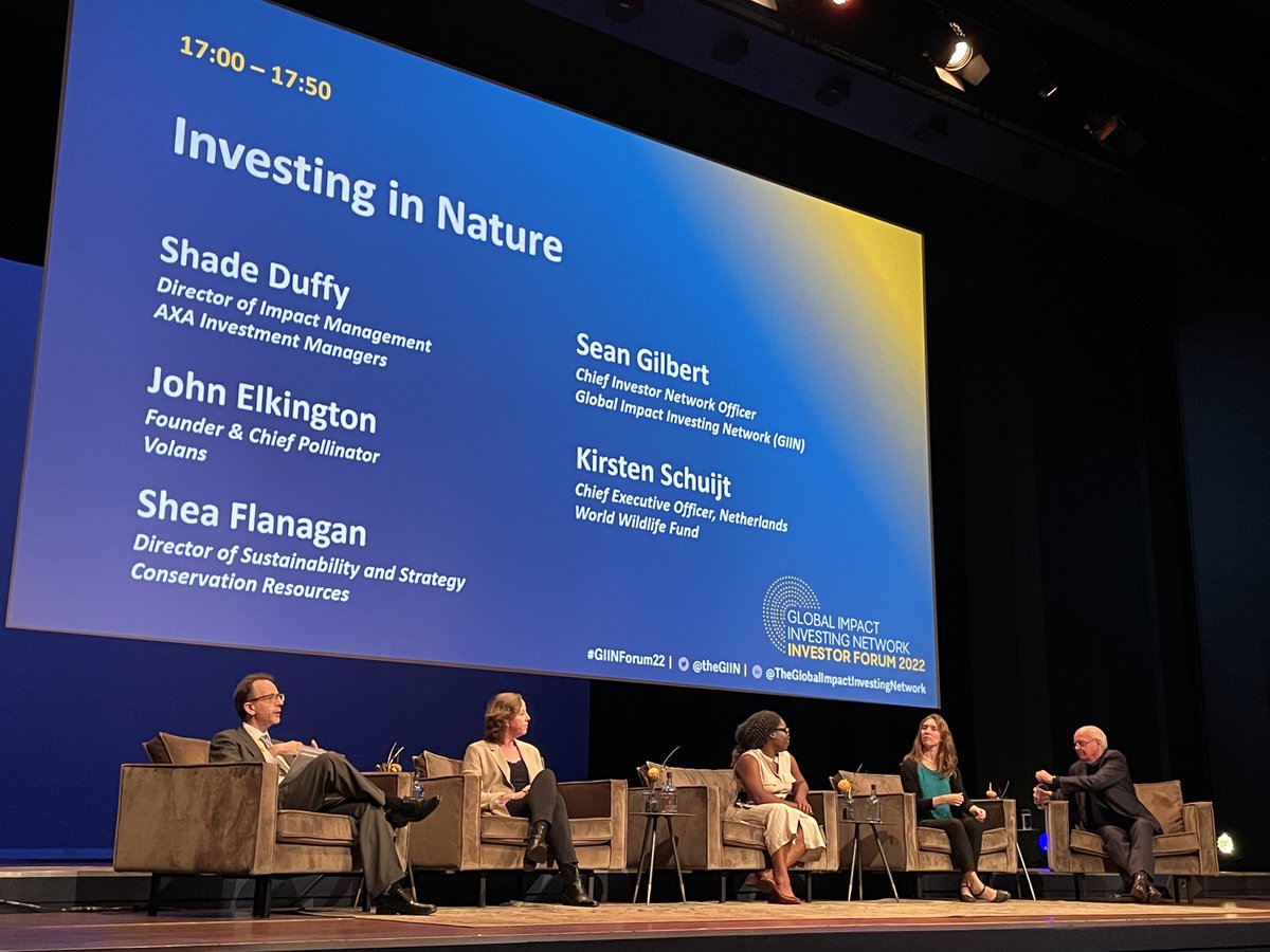Amit Bouri (@amitkbouri) on Twitter photo “Less nature means more natural disasters” @KirstenSchuijt of <a href="/wwfnederland/">Wereld Natuur Fonds</a> kicks off the #impinv in #nature session at #GIINForum22. <a href="/volansjohn/">volansjohn</a> <a href="/volansjohn/">volansjohn</a> <a href="/AXAIM/">AXA IM</a> “Less nature means more natural disasters” @KirstenSchuijt of <a href="/wwfnederland/">Wereld Natuur Fonds</a> kicks off the #impinv in #nature session at #GIINForum22. <a href="/volansjohn/">volansjohn</a> <a href="/volansjohn/">volansjohn</a> <a href="/AXAIM/">AXA IM</a>