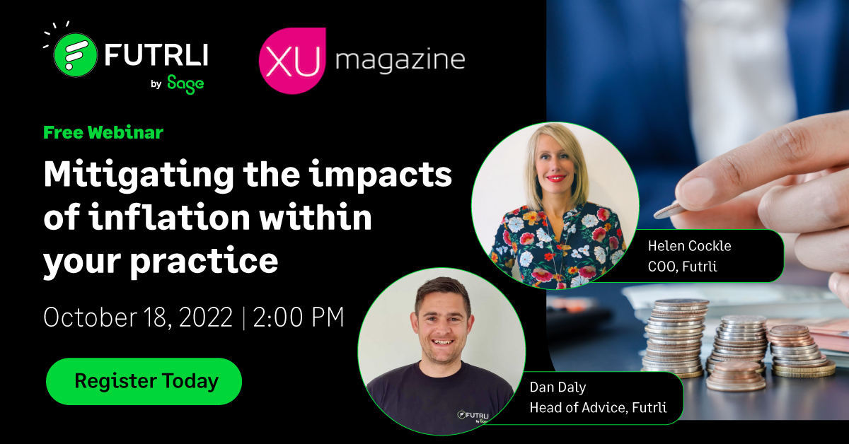 FUTRLI's tweet image. &quot;Just how much is inflation affecting my cash flow?” Join us on October 18 at 2:00 PM and find out how accountants and small firms can use strategies to eliminate unexpected challenges. Sign up here👉 bit.ly/3VmjxLP #freewebinar #inflation #predictiontechnology