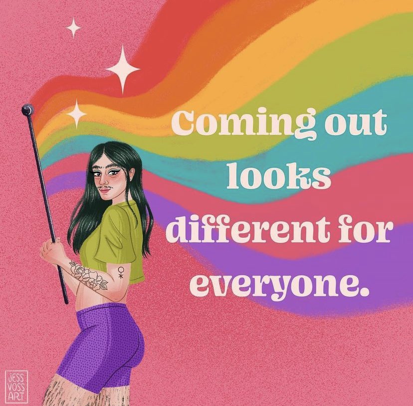 If you haven't come out, can't because of safety reasons,don't feel the need, unsure of ur identity, you are still valid and loved no matter what🫶🏼 #ComingOutDay