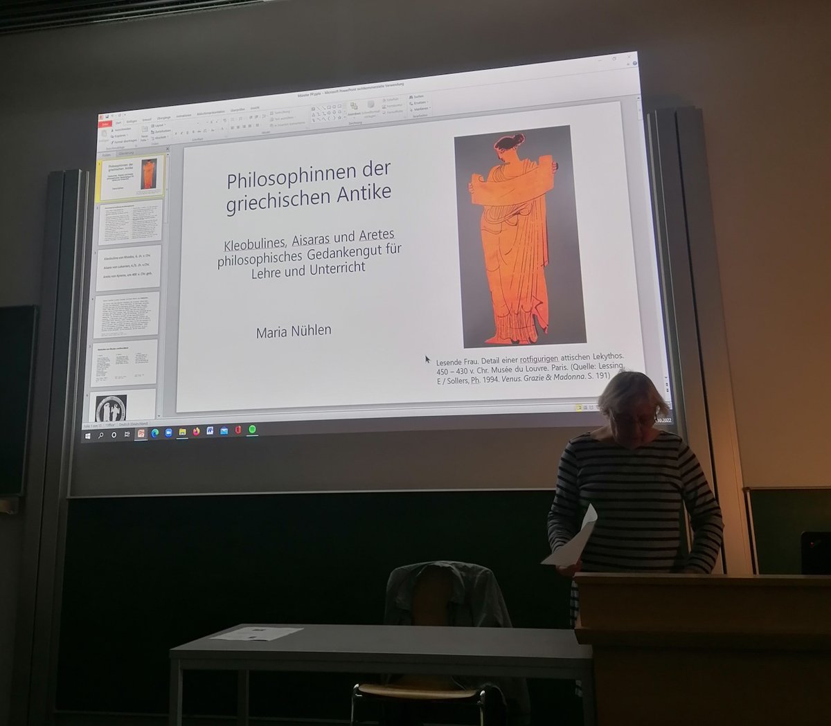 Am 10.10 war der Workshop Transformation(en) des philosophischen Kanons für den Philosophieunterricht, organisiert von Dagmar Comtesse und <a href="/RuthHagengruber/">Ruth E. Hagengruber</a> in Kooperation der AG Kanon/Kritik der GPED &amp; DGPhil AG Frauen in der Geschichte der Philosophie.

historyofwomenphilosophers.org/journals/journ…