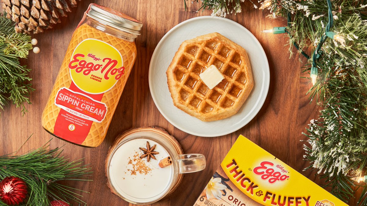 Introducing <a href="/eggo/">Eggo</a>'s first-ever Eggo Nog, made with @sugarlandsshine. The deal was brokered by Beanstalk on behalf of our client, <a href="/KelloggsUS/">Kellogg's</a>.

Read More: bit.ly/3TcxFph

Photo courtesy of Eggo. Must be 21+ to purchase.