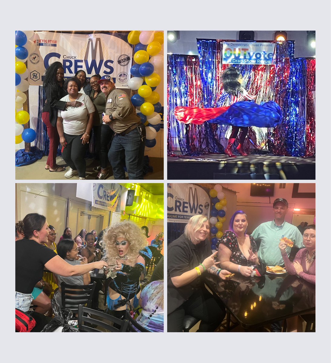 CrewsforTX's tweet photo. We did this, y’all!
Everyone who helped make last night such a success- thank you!
We have less than a month to go.
NOW is the time to boldly take action and help make progress in HD-128.
More photos and exciting news to come very soon!
#OUTvote #VoteCrews #TurnTexasBlue https://t.co/iSKpXcWnpj