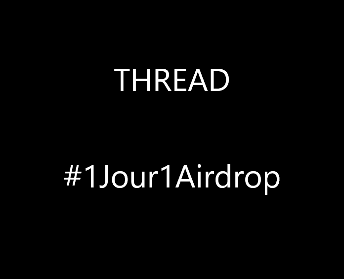 lionel_tlse's tweet photo. Pour plus de lisibilité voici un thread unique regroupant tous les épisodes de la série #1Jour1Airdrop

RT &amp; LIKE - MERCI 🙏🏽 https://t.co/CVfyKG93zX