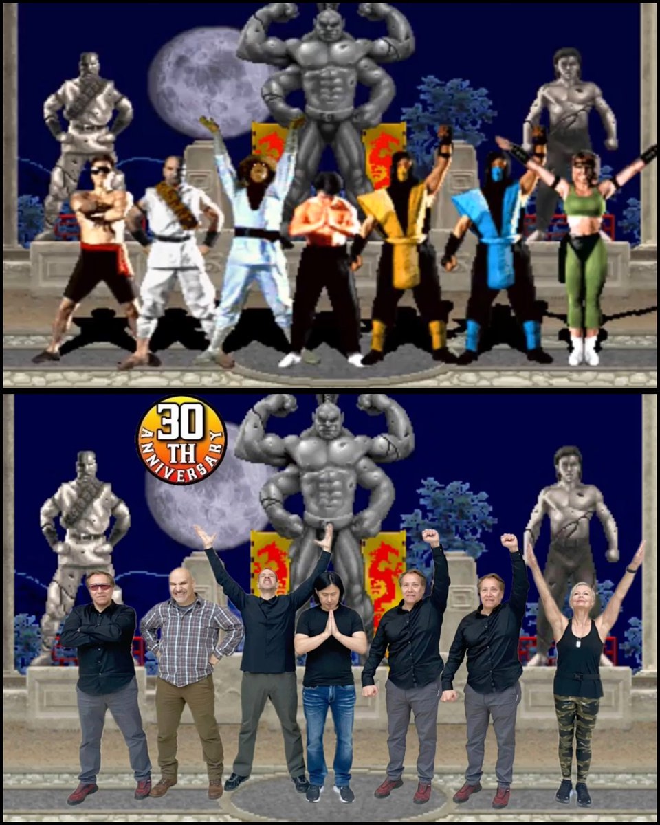 promptnews's tweet photo. 1/2
Fight! Get over here! Finish Him! Fatality! Flawless Victory! Toasty! Friendship! Friendship! Test Your Might!

MK 30 years - All the guys back - Big image , click and open in a new tab. https://t.co/xcBj67WjpD