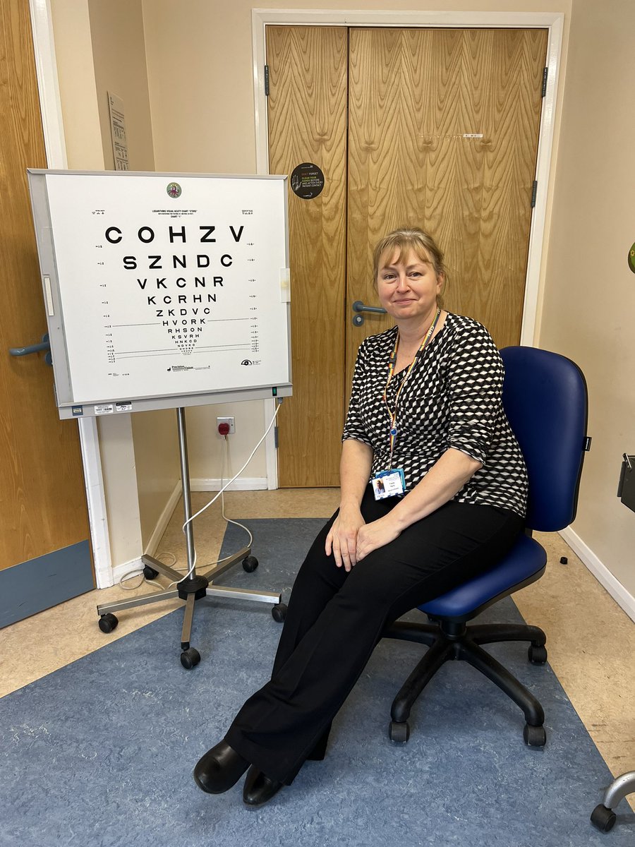 Congratulations to Tracey who today as worked as an Orthoptist <a href="/WHHNHS/">WHH 🏥</a> for 30 years in the same department. 2nd longest ophthalmology employee in the Trust. Well done Tracey 👏