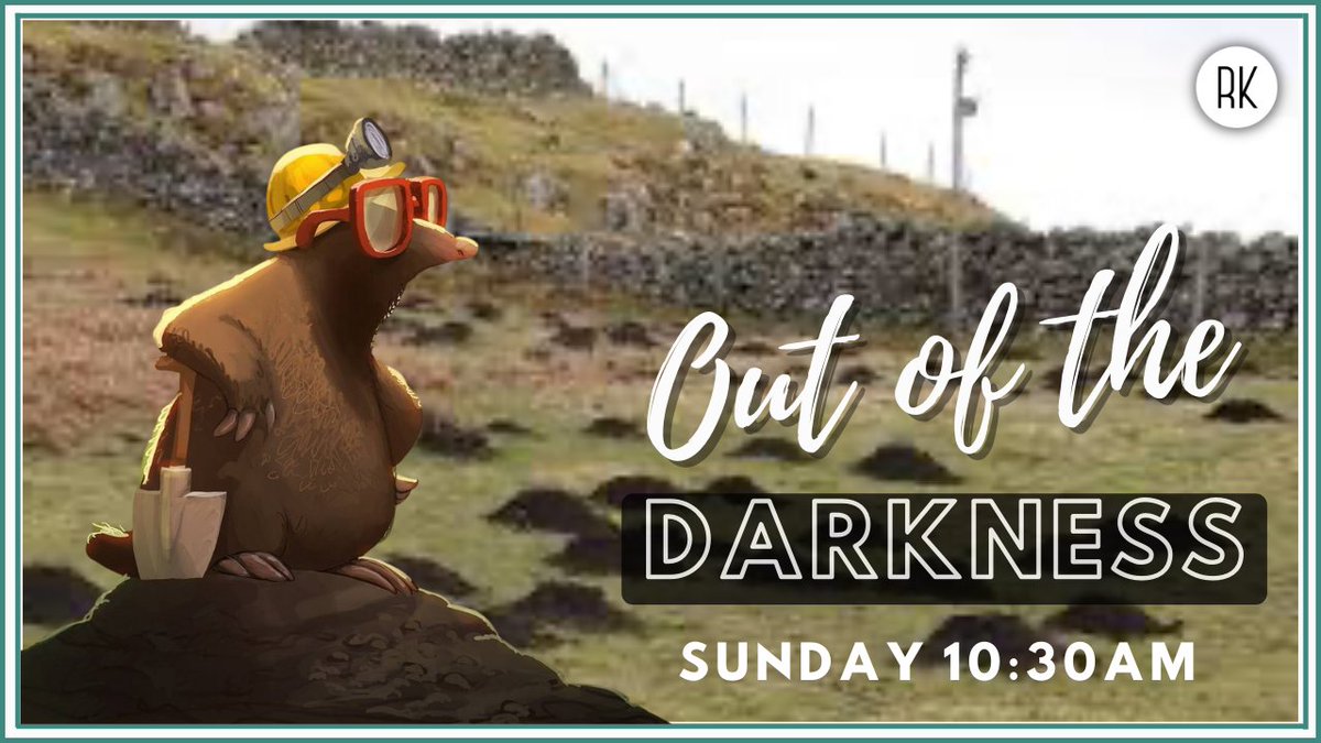 This Sunday, Rex is back preaching the next instalment of our Ephesians series -'Out of the Darkness'. Join him and the rest of us at 10:30am at Birdholme WMC (or from 10am for a cuppa and chat)