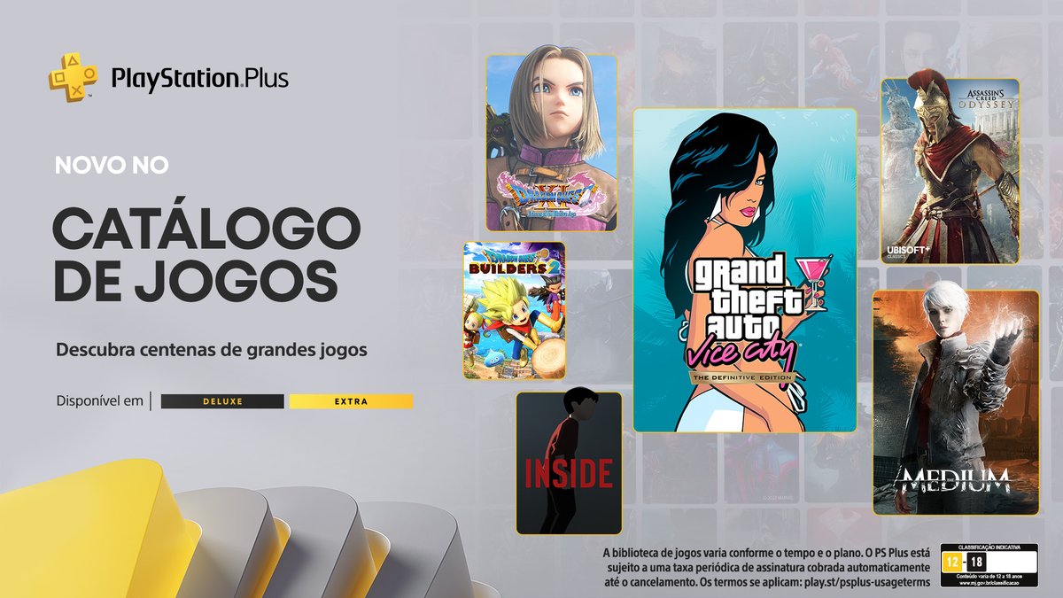 Adições ao Catálogo de Jogos PlayStation Plus para o mês de maio