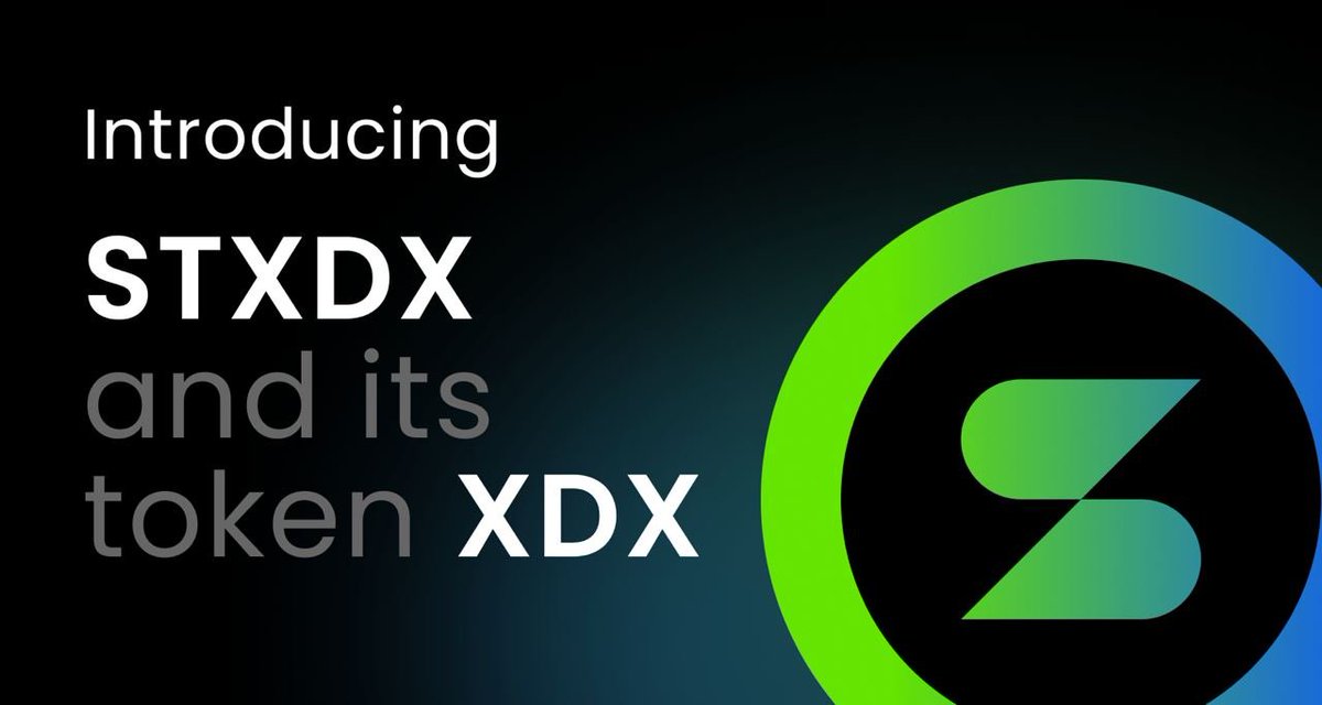Introducing: STXDX &amp; its token XDX

STXDX (Stacks-DEX) is the first order book DEX built on #Bitcoin via <a href="/Stacks/">stacks.btc</a>

STXDX will be powered by XDX token. ALEX/atALEX holders will be airdropped XDX and participate in revenue share subject to governance

See ⬇️
medium.com/alexgobtc/intr…