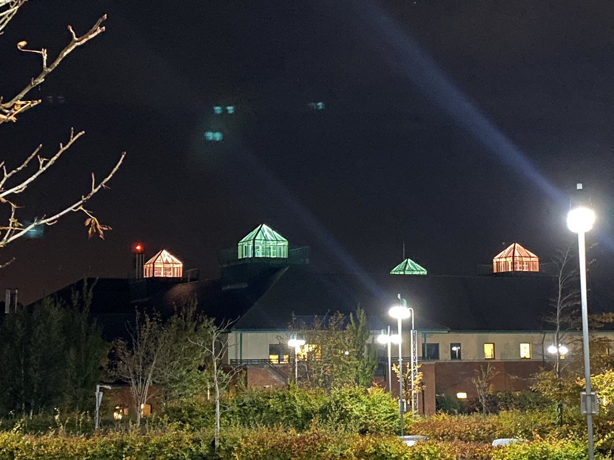 The @NHSCTrust are lighting up pink and blue in support of #BLAW2022  Check out the Causeway Hospital every night throughout #BabyLossAwarenessWeek @HelenWeir3 @carolinediamo13 @BarbaraStrawbri @Leonalav