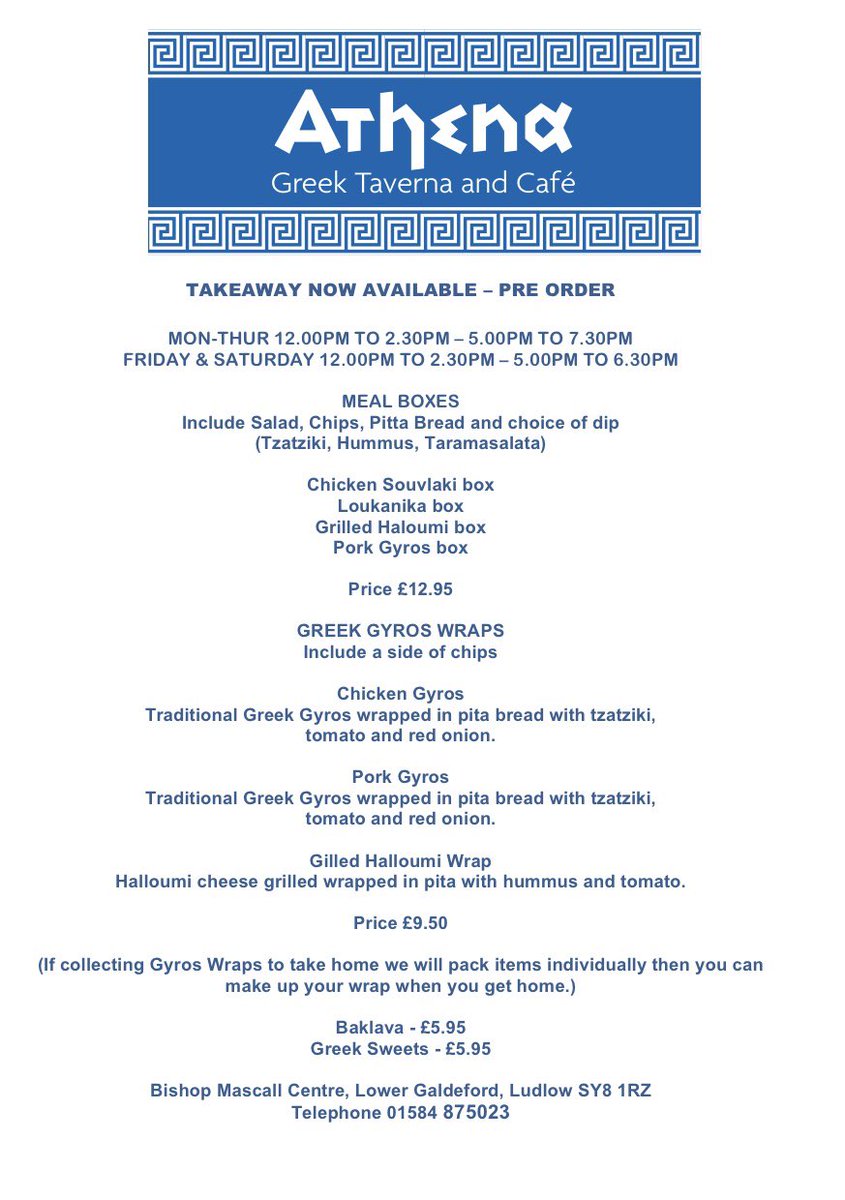 Athena Greek Taverna & Cafe tweet media