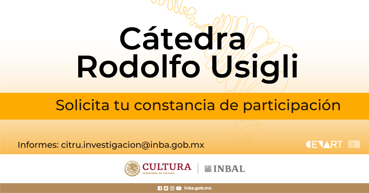 Citru_INBA's tweet photo. #contigoaladistancia
Si asistieron a la Catedra Rodolfo Usigli de manera presencial o virtual pueden solicitar su constancia de participación en el siguiente enlace: https://t.co/aQqou4qux5 https://t.co/S44DkZPQsZ