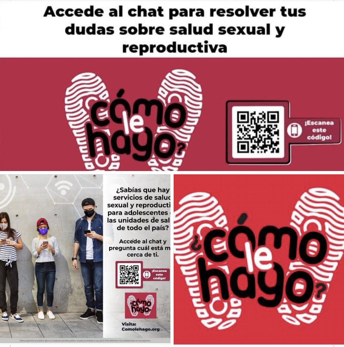 CSPalmatitla's tweet photo. Accede al chat cómo le hago??? 
Acude a tu centro de Centro De Salud Palmatitla para resolver tus dudas sobre salud sexual y reproductiva! 😉 #comolehago @CSPalmatitla https://t.co/2PHpYsc0pA