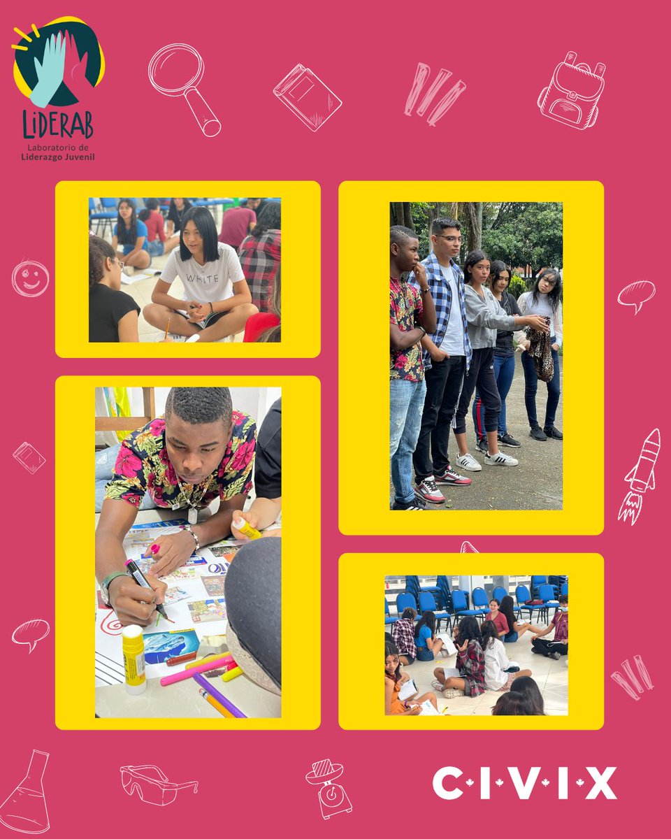 Civix_Colombia's tweet photo. "Para que seas un tremendo líder, tienes que ser tremenda persona". Esto nos dijo Bretman Arboleda, luego de haber pasado por #Liderab el año pasado. Por eso seguimos comprometidos/as a seguir formando 'tremendas personas' en nuestro #LaboratorioDeLiderazgoJuvenil . 💪🧪️🔬 https://t.co/0hOwzNlqDX
